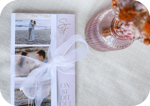 Faire-part de mariage et papeterie événementielle MoodAna Studio