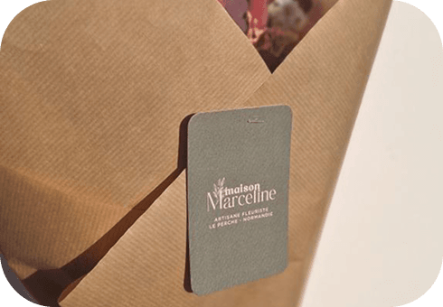 Logo et carte de visite Maison Marceline par MoodAna Studio