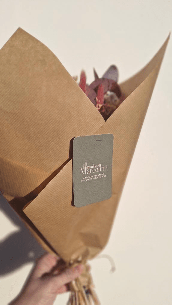Logo et carte de visite Maison Marceline par MoodAna Studio